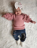 Cute girl sweater