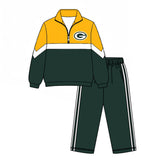 custom style MOQ 3 per style Baby girls boys PACKERS team outfits