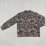 Family Matching Adult camo long sleeve mock neck top yoga