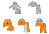 custom style MOQ 3 per style Baby girls boys TENNESSEE  team outfits