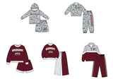 custom style MOQ 3 per style Baby girls boys MISSISSIPPI team outfits