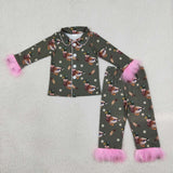 Matching Baby boys girls duck green blanket clothing