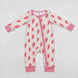 LR198 long sleeve lighting pink sleeper