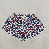 SS0809 Adult women  leopard Shorts yoga