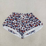 SS0809 Adult women  leopard Shorts yoga