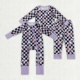 Matching Baby girls Halloween boo romper pajamas clothing