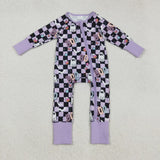 Matching Baby girls Halloween boo romper pajamas clothing