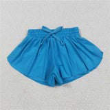 Matching Baby girls solid shorts