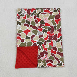BL0257 Baby Christmas camo  Blankets
