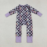 Matching Baby girls Halloween boo romper pajamas clothing