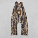 Matching Baby girls boys duck camo clothing embroidery