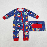 Family Matching Christmas cartoon mose adult and kids pajamas