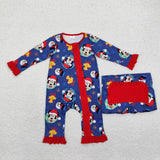 Family Matching Christmas cartoon mose adult and kids pajamas