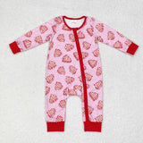 Family Matching Christmas cake tree blue and pink adult and kids pajamas