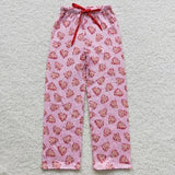 Family Matching Christmas cake tree blue and pink adult and kids pajamas