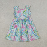 GSD3665 Baby girls Seagrass sleeveless dress