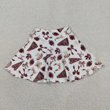 GLK0139 Girls cheer bow Skirt yoga