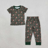 Matching Baby boys girls duck green blanket clothing