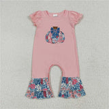 Matching girls fall embroidery flower clothing embroidery