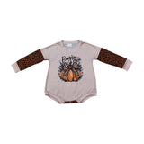 LR1723  long sleeve pumpkin season bubble