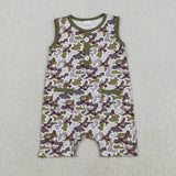 Matching Baby boys camo duck green clothing