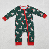 Family Matching Christmas mallard ducks green pink adult and kids pajamas