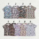 Matching Baby boys camo summer shirt top