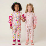 Matching Baby girls Christmas long sleeves bow  pants hooded outfits