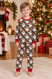 BLP1600 Baby boys Christmas camo long sleeves pant pajamas
