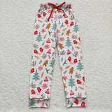 Family Matching Christmas tree  Gingerbread adult and kids pajamas