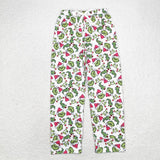 Family Matching Christmas cartoon  adult and kids pajamas