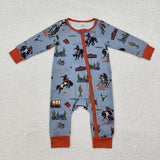 Matching Baby boys western Rodeo Bamboo clothing