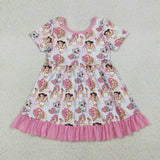 Matching Girls kpop pink clothing
