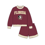 custom style MOQ 3 per style Baby girls boys FLORIDA  team outfits