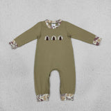 Matching  Thanksgiving turkey long sleeve pant clothing embroidery
