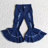 Bell-bottom jeans