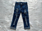 new style Ripped jeans jeans