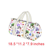 High quality cartoon print women's duffel bag