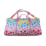 High quality smile print women's duffel bag