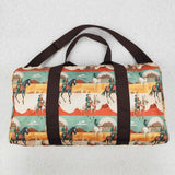 BA0265- High quality western cowboy duffel bag