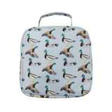 USA BA0227 blue mallard ducks Lunch Box