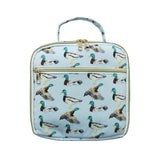 USA BA0227 blue mallard ducks Lunch Box