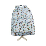 5.14 USA warehouse BA0277 blue duck school Backpack  17 * 13.5 * 5 inches