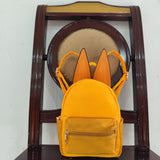BA0282 orange dog zipper school Backpack