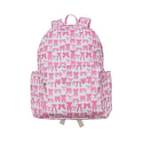 BA0285 pink bow zipper schoolbag