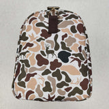 USA  BA0287 brown camo Duffle Bag 18.5x11.2x7.9 inches