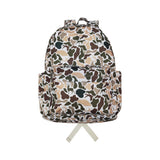 USA BA0288 brown camo zipper schoolbag