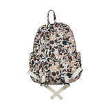 USA BA0288 brown camo zipper schoolbag