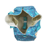7.24 USA BA0304  Ice Cream blue duffel bag