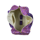 BA0321 purple icecream Duffle Bag 18.5x11.2x7.9 inches